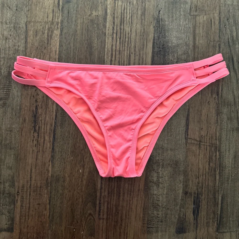 Mossimo Coral‎ Strappy Hipster Bikini Bottom XL